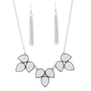 Prairie Fairytale White Necklace